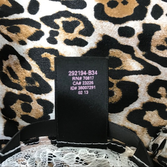 NWOT Victoria Secret cute leopard camisole size M - Picture 6 of 6